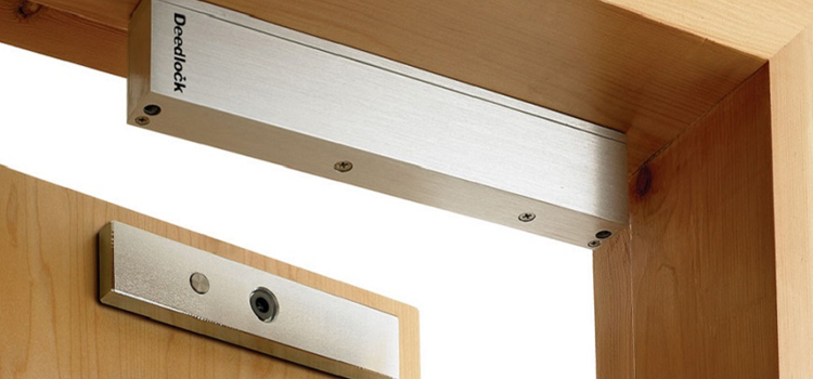 Magnetic lock installation Prunedale